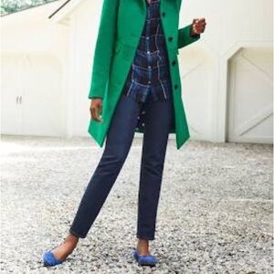 Talbots Dark Blue Denim Slim Ankle Jeans